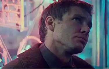 Harrison Ford interprétant Rick Deckard (1982)